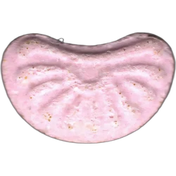 Pink Sunrise ecstasy pill (XTC) — MDMA 144mg — Madrid, Spain
