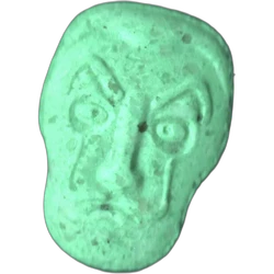 Green La Casa de Papel ecstasy pill (XTC) — MDMA 248mg — Barcelona, Spain
