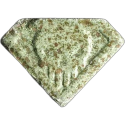 Green Crystals pill — MDMA 174mg; MDA 1mg — Biel, Switzerland