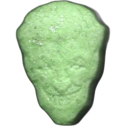 Green Joker ecstasy pill (XTC) — MDMA 153mg — Madrid, Spain