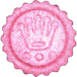 Pink Rolex pill — MDMA 161mg — Innsbruck, Austria