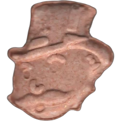 Brown Monopoly pill — 2C-B 11mg — Barcelona, Spain