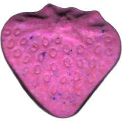 Pink Strawberry ecstasy pill (XTC) — MDMA 244mg — Girona, Spain