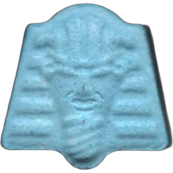 Blue Pharaoh ecstasy pill (XTC) — MDMA 148mg — Barcelona, Spain