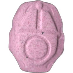 Pink Squid Game ecstasy pill (XTC) — MDMA 181mg — Barcelona, Spain