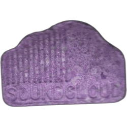 Purple Soundcloud ecstasy pill (XTC) — MDMA 212mg — Barcelona, Spain