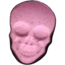 Pink Skull ecstasy pill (XTC) — MDMA 33mg — Barcelona, Spain