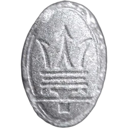 Grey Maserati ecstasy pill (XTC) — MDMA 158mg — Madrid, Spain