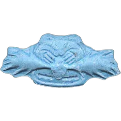Blue Sonic ecstasy pill (XTC) — MDMA 105mg — Madrid, Spain