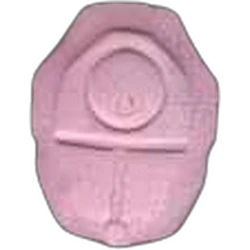 Pink Squid Game ecstasy pill (XTC) — MDMA 202mg — Barcelona, Spain