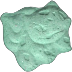 Green Bulbasaur ecstasy pill (XTC) — MDMA 135mg — Barcelona, Spain