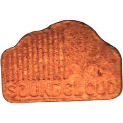 Orange Soundcloud ecstasy pill (XTC) — MDMA 234mg — Barcelona, Spain