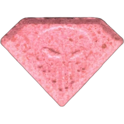 Pink Punisher ecstasy pill (XTC) — MDMA 200mg — Huesca, Spain