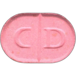 Pink Dior ecstasy pill (XTC) — 2C-B — Huesca, Spain