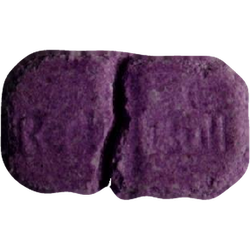 Purple Red Bull ecstasy pill (XTC) — MDMA 109mg — Vienna, Austria