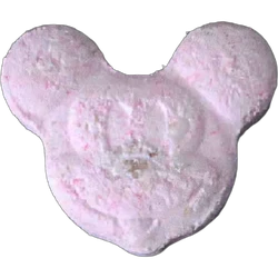 Pink Mickey Mouse ecstasy pill (XTC) — MDMA 144mg — Innsbruck, Austria