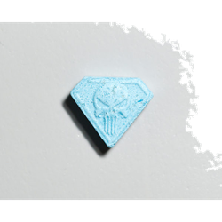 Punisher ecstasy pill (XTC) — MDMA 111mg — Marseille, France