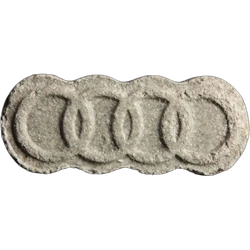 Grey Audi ecstasy pill (XTC) — MDMA 177mg — Zürich, Switzerland
