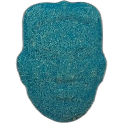 Blue Kim Jong Un ecstasy pill (XTC) — MDMA 229mg — Graz, Austria