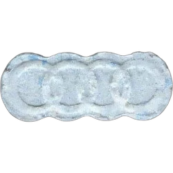 Blue Audi RS ecstasy pill (XTC) — MDMA 105mg — Madrid, Spain