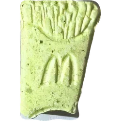 McDonald's Fries ecstasy pill (XTC) — MDMA 167mg — Slovenia