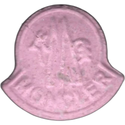 Pink Moncler ecstasy pill (XTC) — MDMA 205mg — Barcelona, Spain