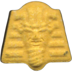 Yellow Pharaoh ecstasy pill (XTC) — MDMA 157mg — Madrid, Spain