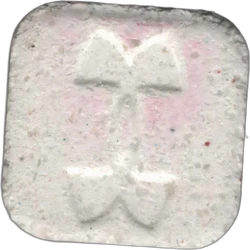 Yellow Under Armour ecstasy pill (XTC) — MDMA 62mg — Barcelona, Spain