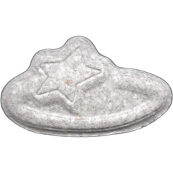 Grey Pop Smoke ecstasy pill (XTC) — MDMA 196mg — Madrid, Spain
