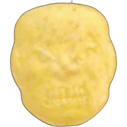 Yellow Hulk ecstasy pill (XTC) — MDMA 136mg — Málaga, Spain