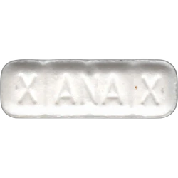 White Xanax pill — N-Desalkylflurazepam — Barcelona, Spain