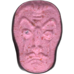 Pink La Casa de Papel ecstasy pill (XTC) — MDMA 235mg — Madrid, Spain