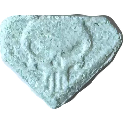 Punisher ecstasy pill (XTC) — MDMA 110mg — Slovenia
