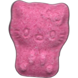 Pink Hello Kitty ecstasy pill (XTC) — MDMA 210mg — Barcelona, Spain
