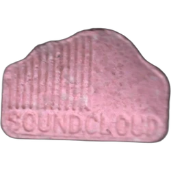 Pink Soundcloud ecstasy pill (XTC) — MDMA 225mg — Barcelona, Spain