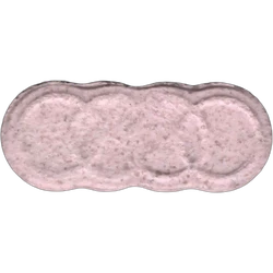 Pink Audi ecstasy pill (XTC) — MDMA 133mg — Barcelona, Spain