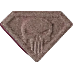 Grey Punisher ecstasy pill (XTC) — MDMA 171mg — Berlin, Germany