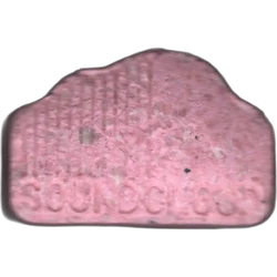 Pink Soundcloud ecstasy pill (XTC) — MDMA 233mg — Barcelona, Spain