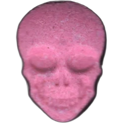 Pink Skull ecstasy pill (XTC) — MDMA 180mg — Madrid, Spain