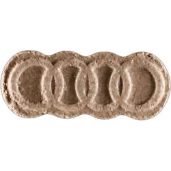 Brown Xanax pill — MDMA 134mg — Zürich, Switzerland