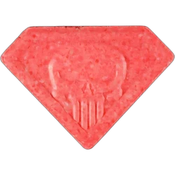 Orange Punisher ecstasy pill (XTC) — MDMA 208mg — Zürich, Switzerland