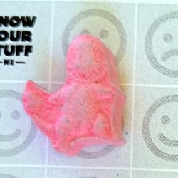 Pink Charmander ecstasy pill (XTC) — MDMA x1-3 — New Zealand