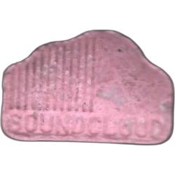 Pink Soundcloud ecstasy pill (XTC) — MDMA 223mg — Barcelona, Spain