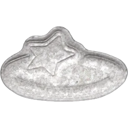 Grey Pop Smoke ecstasy pill (XTC) — MDMA 223mg — Madrid, Spain