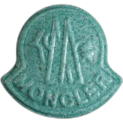 Green 2C-B pill — MDMA 194mg — Bern, Switzerland
