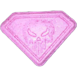 Pink NL ecstasy pill (XTC) — MDMA 186mg — Innsbruck, Austria