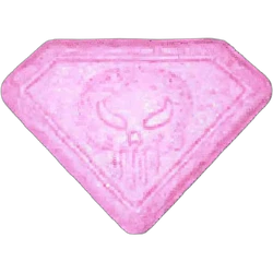 Pink NL ecstasy pill (XTC) — MDMA 144mg — Innsbruck, Austria