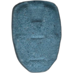 Blue Iron Man ecstasy pill (XTC) — MDMA 129mg — Barcelona, Spain