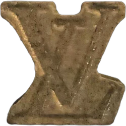 Green Louis Vuitton ecstasy pill (XTC) — MDMA 78mg — Málaga, Spain