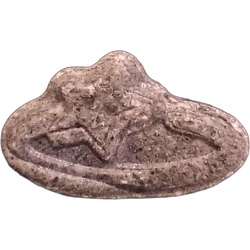 Grey Pop Smoke ecstasy pill (XTC) — MDMA 322mg — Málaga, Spain
